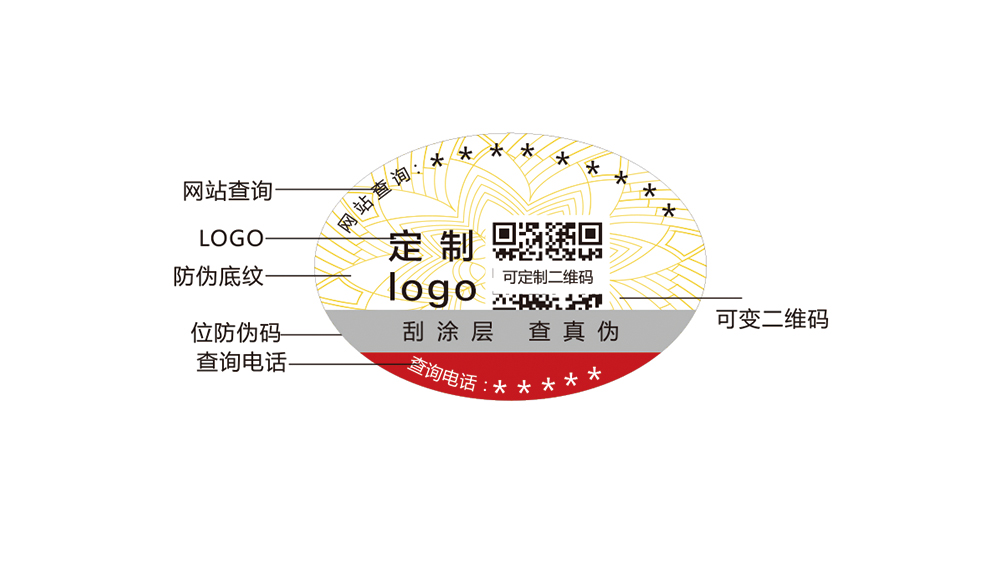 纸质防伪标签