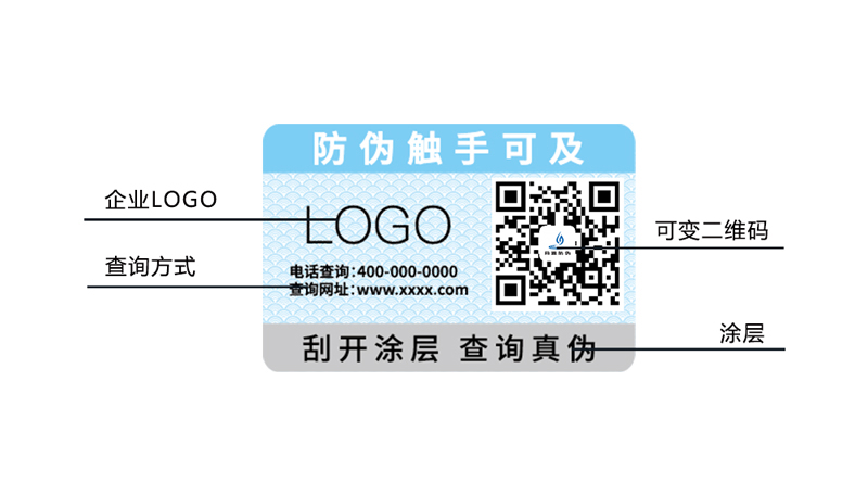 二维码防伪标签