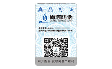 二维码防伪标志